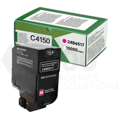 Lexmark 24B6517 Magenta Toner Cartridge