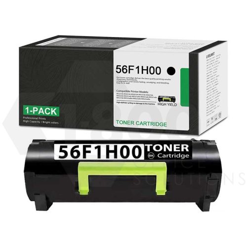 Lexmark 56F1H00 Black Toner - Image 1