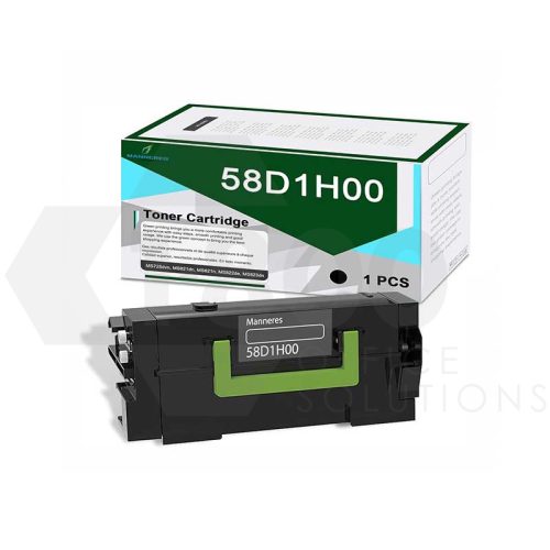 Lexmark 58D1H00 Black Toner (High Yield) - Image 1