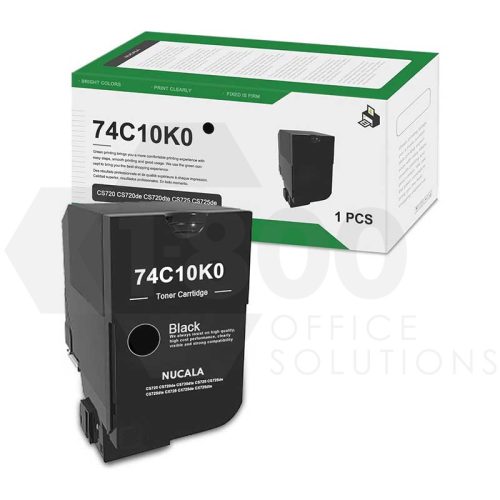 Lexmark 74C10K0 Black Toner (Standard Yield) - Image 1