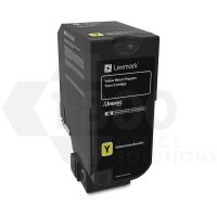 Lexmark 74C10Y0 Yellow Toner (Standard Yield)