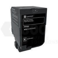 Lexmark 74C1HK0 Black Toner (High Yield)