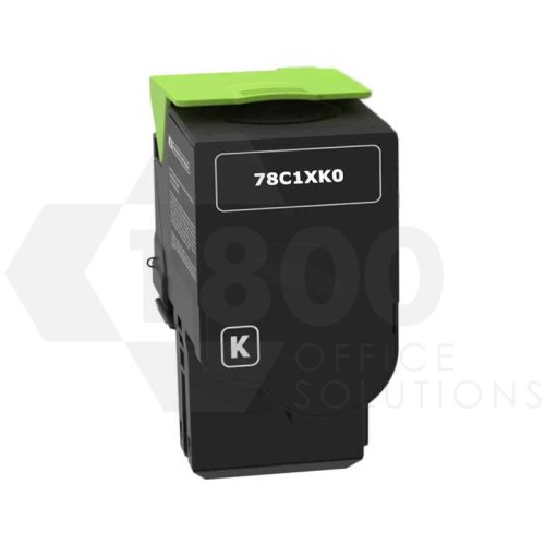 Lexmark 78C1XK0 Black Toner (Extra Yield) - Image 1