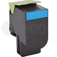 Lexmark 80C1SC0 Cyan Toner (Standard Yield)