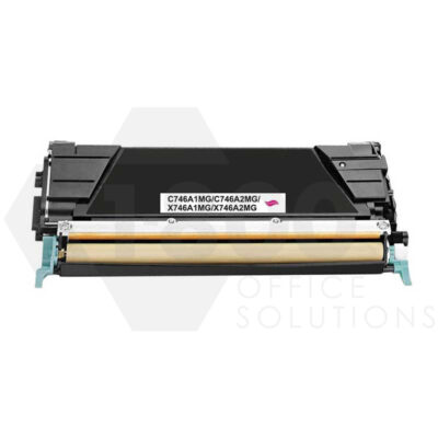 Lexmark C746A1MG Magenta Toner Cartridge