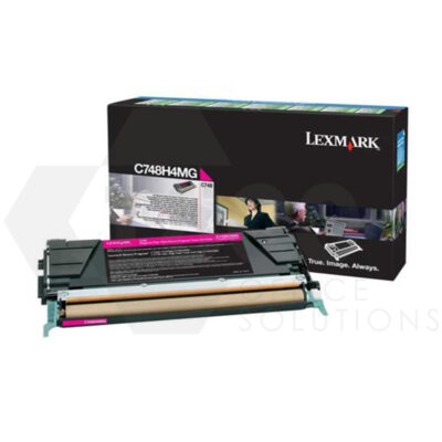 Lexmark C748H4MG High Yield Magenta Toner Cartridge