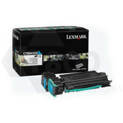 Lexmark C792A1CG Cyan Toner Cartridge