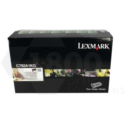 Lexmark C792A1KG Black Toner Cartridge