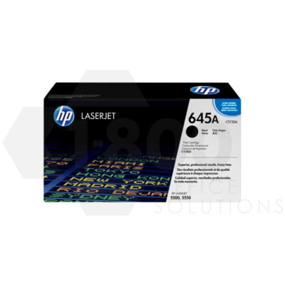 HP 645A Black Toner Cartridge