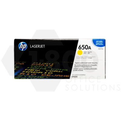 HP 650A Yellow Toner Cartridge