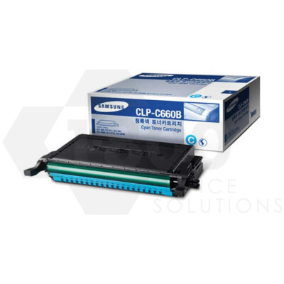 Samsung CLPC660B High Yield Cyan Toner Cartridge