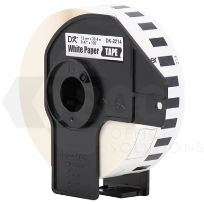 Brother DK2214 White Labels (Standard Yield)