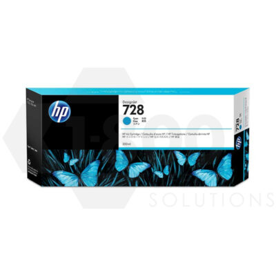 HP 728 High Yield Cyan Ink Cartridge
