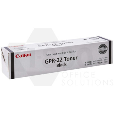 Canon GPR22BK Black Toner Cartridge