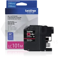 Brother LC101M Magenta Ink (Standard Yield)