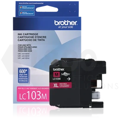 Brother LC103M High Yield Magenta Ink Cartridge