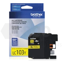 Brother LC103Y Yellow Ink Cartridge (High Yield)