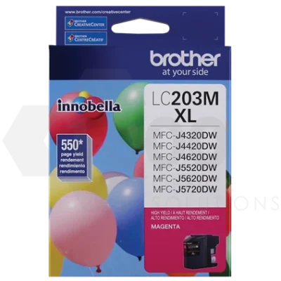 Brother LC203M High Yield Magenta Ink Cartridge