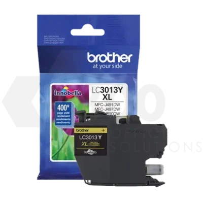 Brother LC3013Y High Yield Yellow Ink Cartridge