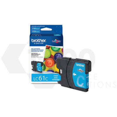 Brother LC61C Cyan Ink Cartridge