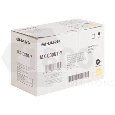 Sharp MXC30NTY Yellow Toner Cartridge