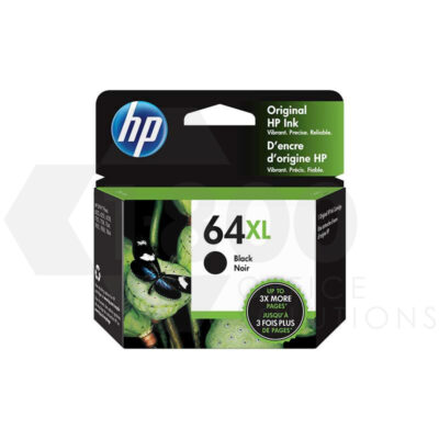 HP 64XL High Yield Black Ink Cartridge
