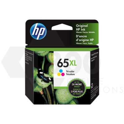 HP 65XL High Yield Tri-Color Ink Cartridge