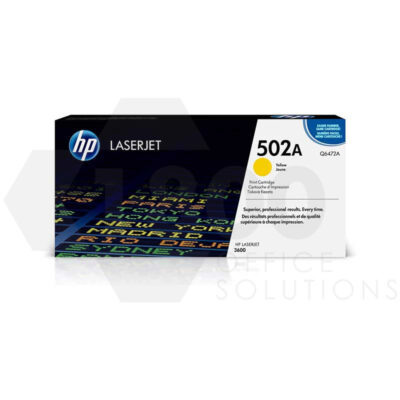 HP 502A Yellow Toner Cartridge