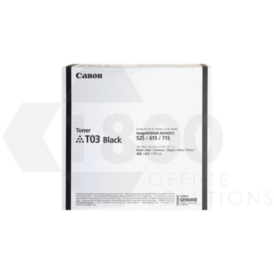 Canon T03BK Black Toner Cartridge