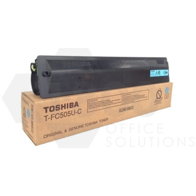 Toshiba TFC505UC High Yield Cyan Toner Cartridge