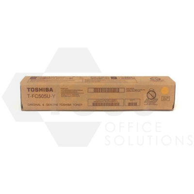 Toshiba TFC505UY High Yield Yellow Toner Cartridge