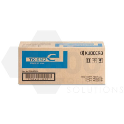 Kyocera Mita TK5152C Cyan Toner Cartridge