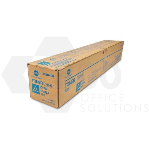 Konica Minolta TN321C Cyan Toner (Standard Yield) - Image 1