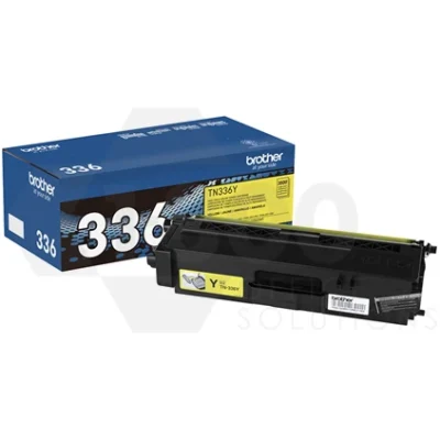 Brother TN336Y High Yield Yellow Toner Cartridge