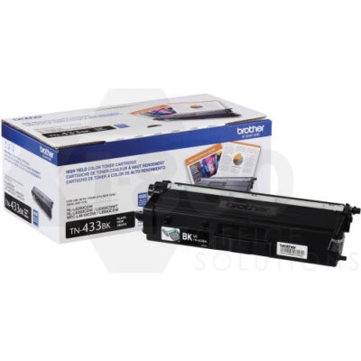 Brother TN433BK High Yield Black Toner Cartridge
