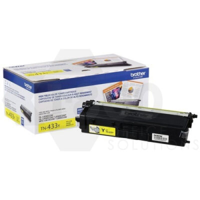 Brother TN433Y High Yield Yellow Toner Cartridge