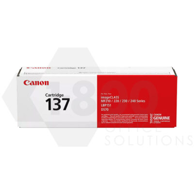 Canon CARTRIDGE137 Black Toner Cartridge