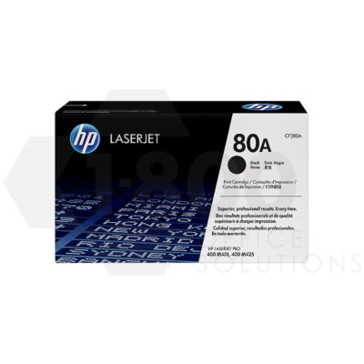 HP 80A Black Toner Cartridge